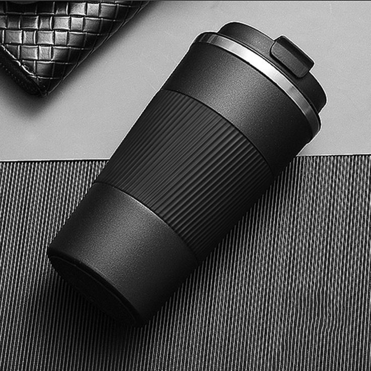 510ml Stainless Steel Coffee Cup, Vacuum Insulated Travel Mug for Home Office Outdoor Works Great for Ice Drinks and Hot Beverage