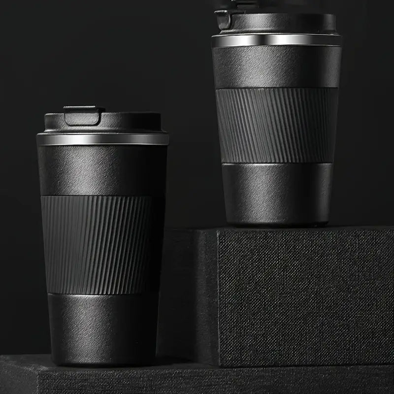 510ml Stainless Steel Coffee Cup, Vacuum Insulated Travel Mug for Home Office Outdoor Works Great for Ice Drinks and Hot Beverage